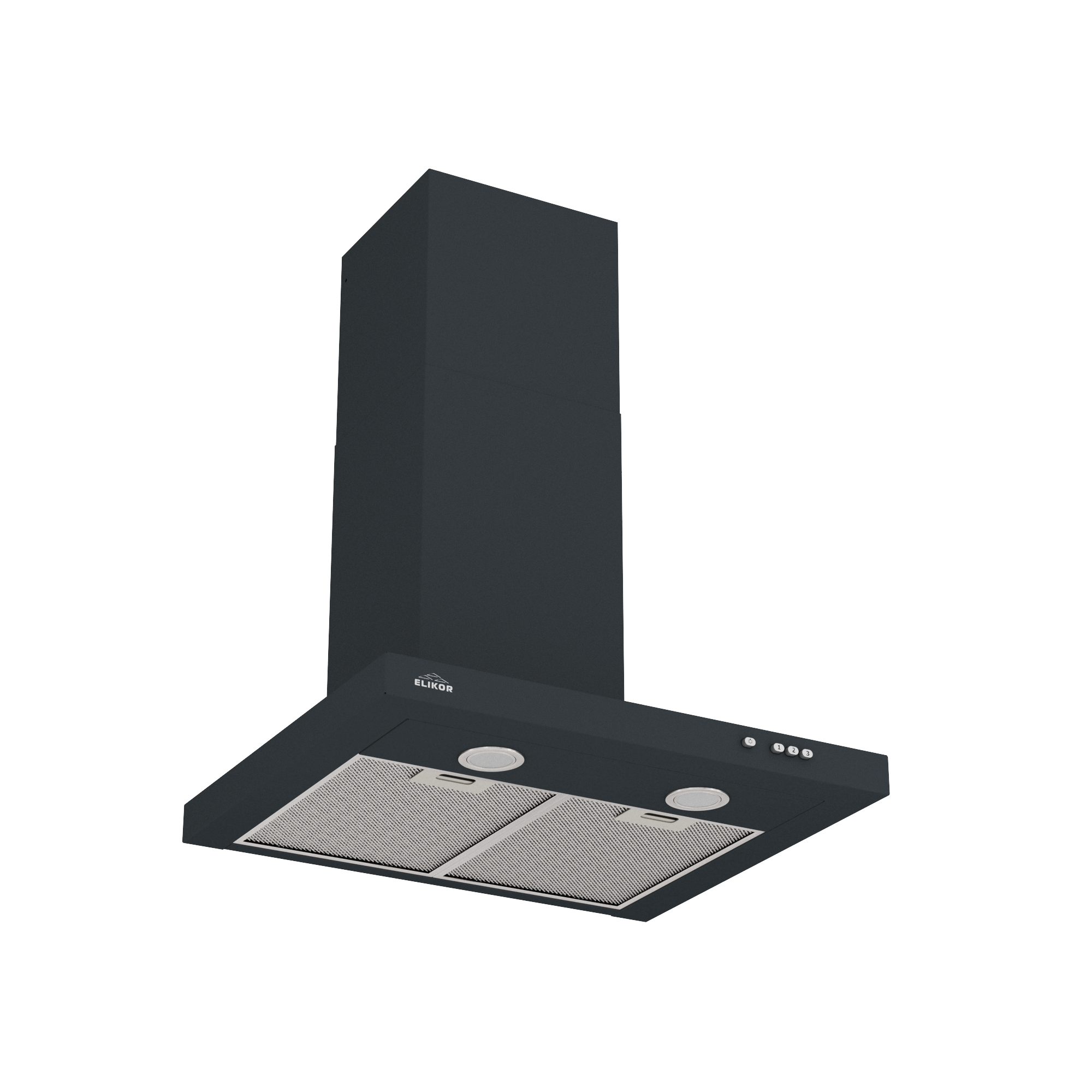 Кухонная вытяжка ELIKOR Квадра 60П-430-К3Д КВ II М-430-60-377 антрацит